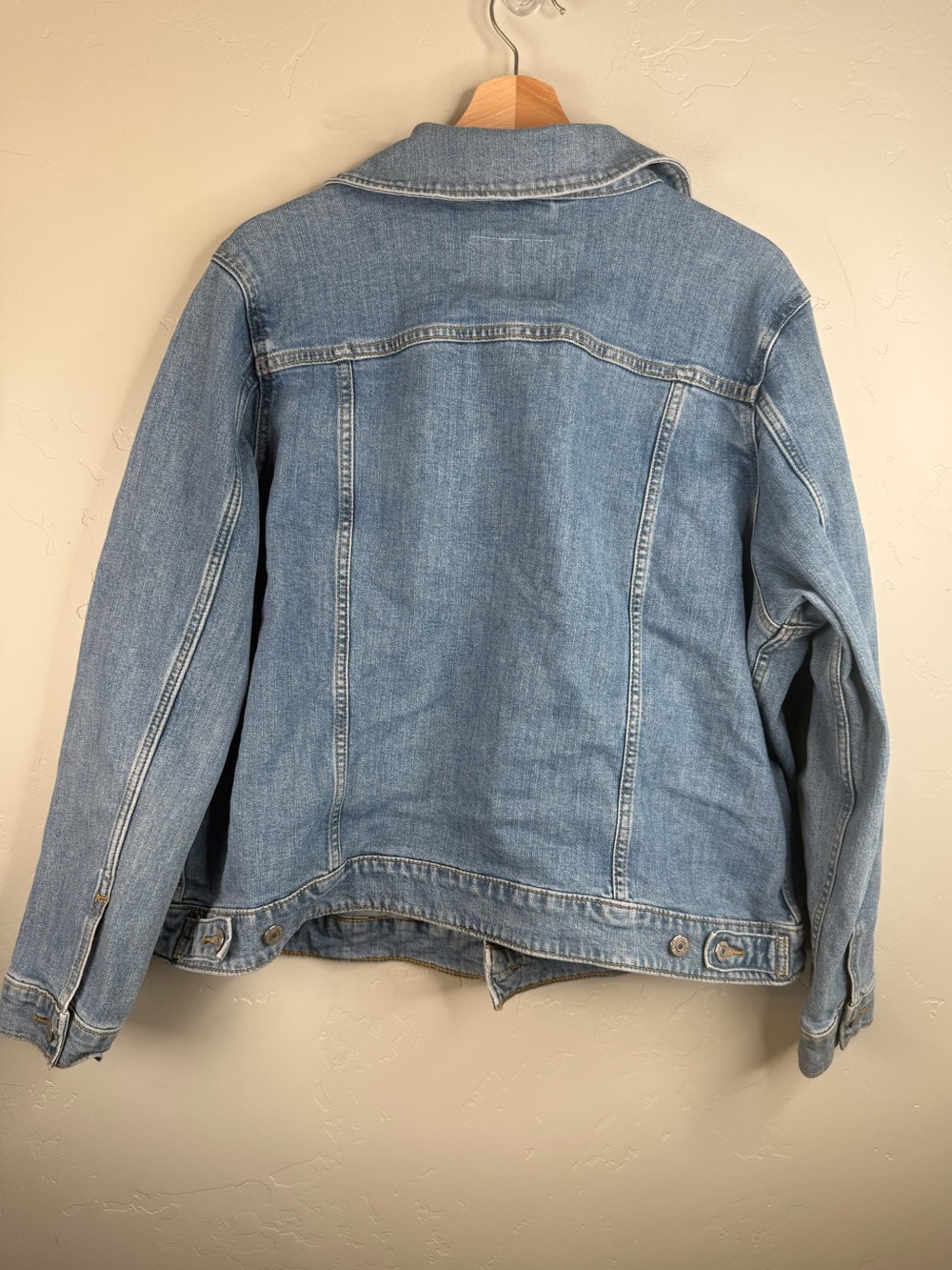 Levi’s Denim Trucker Jacket Cotton Pockets Classic 90s Vintage Style 2X - Picture 8 of 10